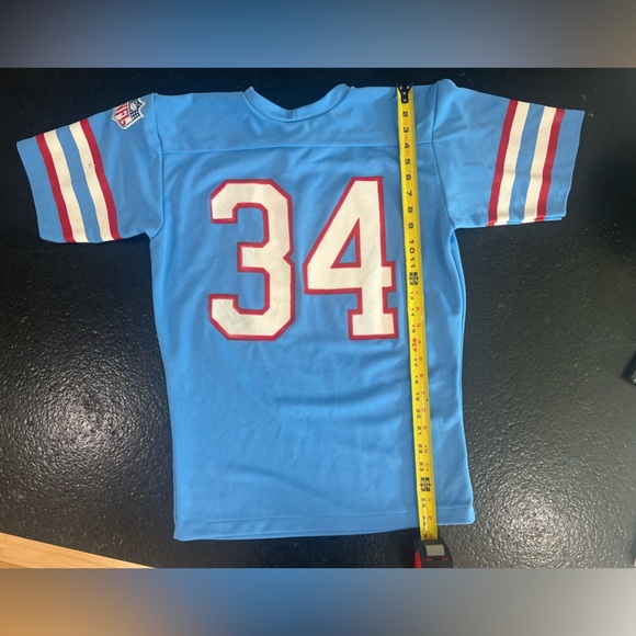 Vintage Houston Oilers Earl Campbell #34 Jersey Mens Size 34-36 Rawlings - Picture 3 of 9